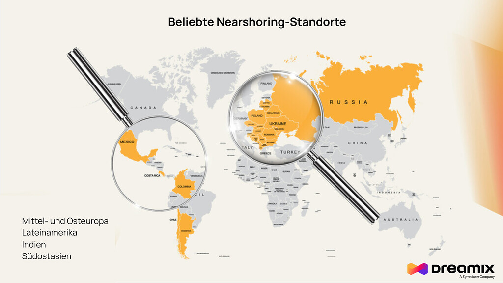 Nearshoring vs Offshoring