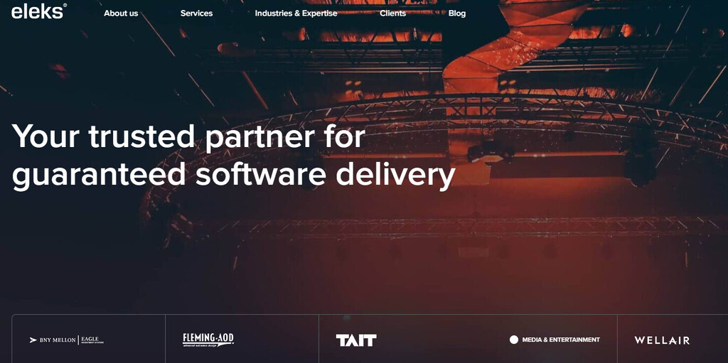 ELEKS Website Header