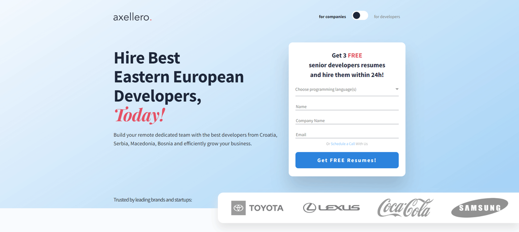 AXELLERO Software-Unternehmen