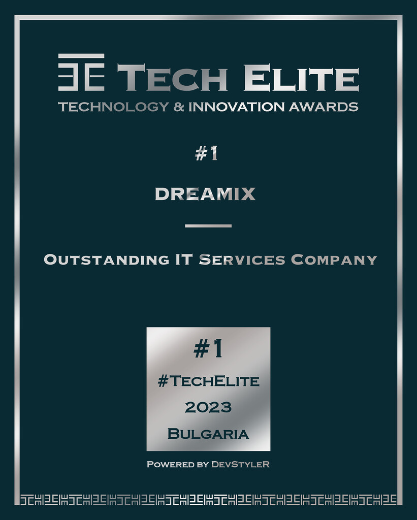 Outstanding IT Services Company Dreamix - Partnerschaften & Auszeichnungen 4 Outstanding IT Services Company Dreamix - Partnerschaften & Auszeichnungen