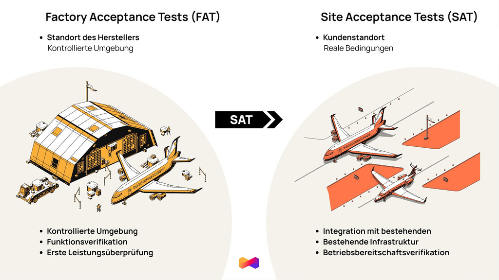 FAT und SAT-Tests 
