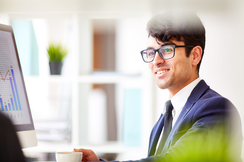 young businessman - Lounge Management Software 12 lounge management software invoicing professional